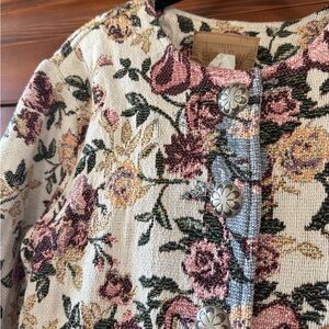 Vintage Painted Pony tapestry jacket